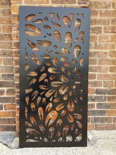 decorative sheet metal panels outdoors